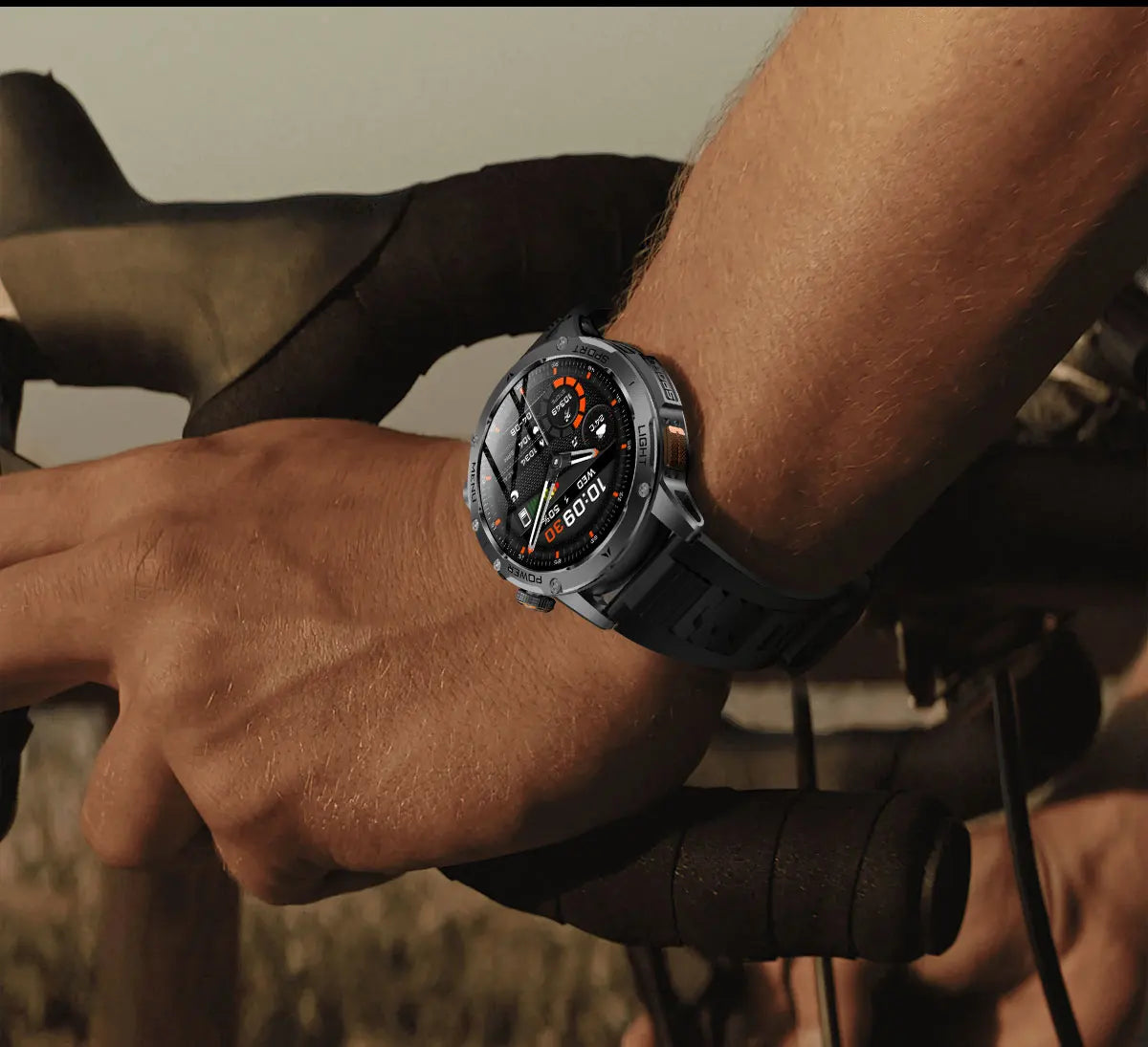 2025 Outdoor New 1000mAh Battery T-Rex 3 Military Grade Smart Watch Men IP69K Waterproof GPS HD Bluetooth Call 100+Sports Watch